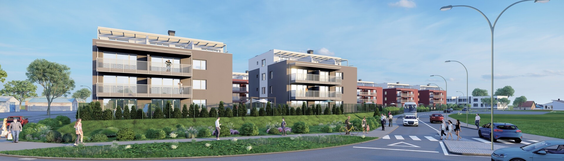 VILLASIS, moderná bytová štvrť